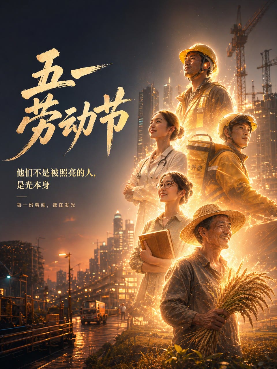 五一概念海报